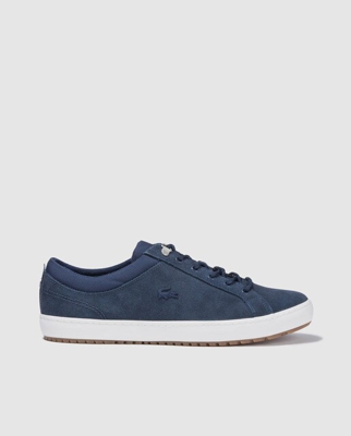 Lacoste - Zapatillas Deportivas De Hombre De Color Azul Marino Con Detalle De Logotipo Metálico. Modelo INSULATE