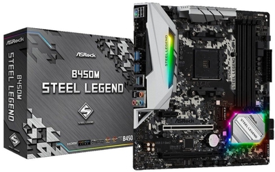 Asrock B450M Steel Legend Socket AM4 - Placa Base