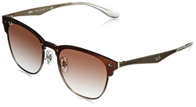 Ray-Ban Blaze Clubmaster RB3576N 90391U (bronze-copper/violet mirror)