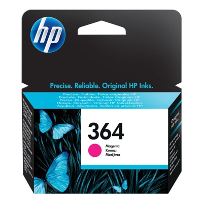 HP - Cartucho De Tinta 364 Magenta Original (CB319EE)