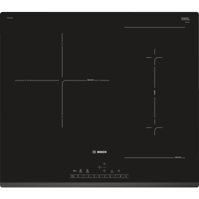 Placa Bosch Pvj631fb1e Encastrable 60 Cm 3 Zonas Color Negro Bisel Delantero Di