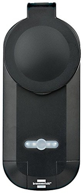 Brennenstuhl 1294520 bremati CPRO de Radio Encendido Adaptador IP44/toma de Radio, 240 V, Color Negro