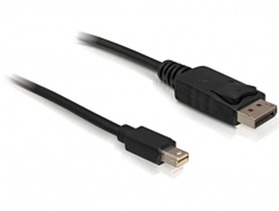 Delock 82698 1m Displayport Cable - 1 m - mini DisplayPort - Displayport - Gold
