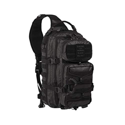 Mil-Tec EE.UU. Mochilla con un Tirante Assault Pack One-Strap Large Volumen 29 litros (Tactical Black) características