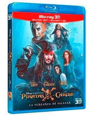 Piratas del Caribe 5. La venganza de Salazar - Blu-Ray + 3D