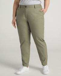 Woman Plus El Corte Inglés - Pantalón De Mujer Talla Grande 100% Algodón  Con Cinco Bolsillos, precio y características - Shoptize