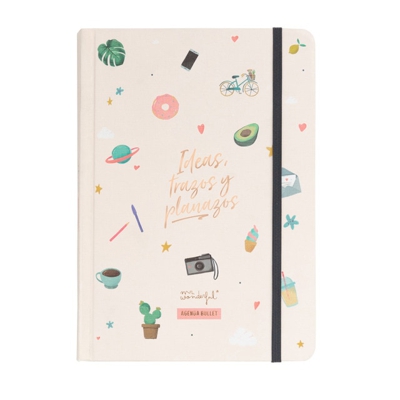 Mr. Wonderful - Agenda Bullet Atemporal: Ideas, Trazos Y Planazos