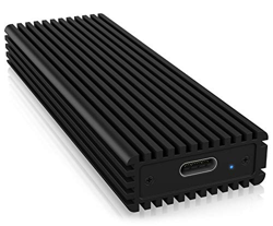 IB-1816M-C31 caja para disco duro externo M.2 Caja externa para unidad de estado sólido (SSD) Negro, Caja de unidades en oferta