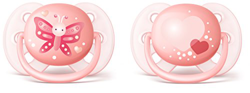 Avent Chupete Ultra Soft rosa 0-6 meses 2 unidades SCF 223/20 precio