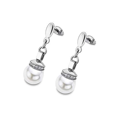 Lotus - Pendientes Loturs Pearl LS2021-4 De Acero Y Perla