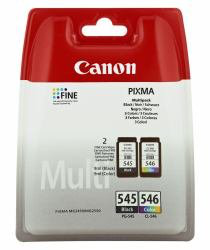 PG-545/CL-546 Multipack Original Negro, Cian, Magenta, Amarillo 2 pieza(s), Tinta en oferta