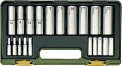 Proxxon 23 292 Kit Especial De llaves de Vaso con Insertos de Garganta 1/4" y 1/2" en oferta