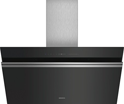 Siemens - Campana Decorativa IQ700 LC91KWW60 Inclinada Cristal Negro Cristal negro