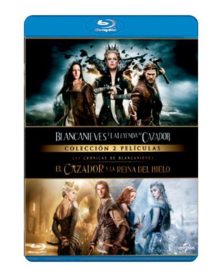 Pack Las crónicas de Blancanieves - Blancanieves y la Leyenda del Cazador + El Cazador y la Reina de Hielo - 2 Blu-Ray