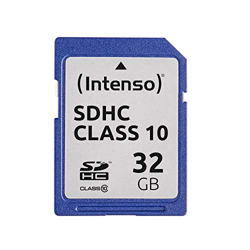 Intenso 32 GB SDHC - Tarjeta de Memoria SecureDigital de 32 GB, Negro en oferta