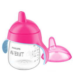 Vaso con boquilla Philips Avent SCF753/07 260 ml 12 meses Rosa en oferta