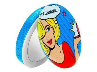 Powerbank Hyper Pearl 1600 mAh Mirror Cómic Azul