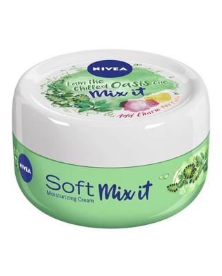 Nivea - Crema Hidratante Soft Mix It Chilled Oasis 100 Ml