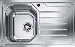 Fregadero Mepamsa Cuadro 1.1/D Inox 1 Seno 45CM Cestillo precio