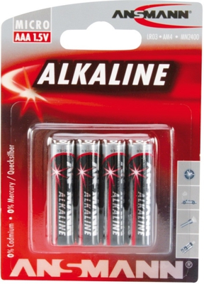 Ansmann 4x AAA Micro Alkaline (5015553)