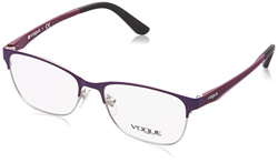 Vogue 0Vo3940 Monturas de gafas, Brushed Plum/Silver, 52 para Mujer precio
