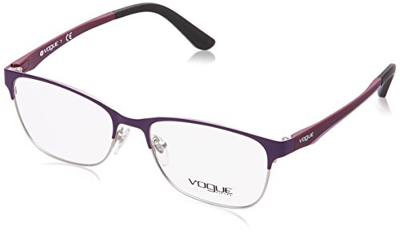Vogue 0Vo3940 Monturas de gafas, Brushed Plum/Silver, 52 para Mujer