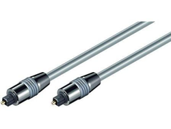 Toslink Kabel Lichtwellenleiter Kabel 0,5 m optisch 6mm vergoldet High End 0,5m precio