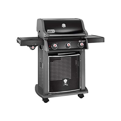 Weber - Barbacoa De Gas Con 3 Quemadores + 1 Lateral Spirit Classic E-320