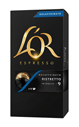 L'OR ESPRESSO - Estuche 10 Cápsulas Café Decaffeinato Ristretto Intensidad 9 Compatible Con Máquinas Nespresso precio