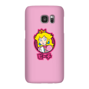 Funda móvil Nintendo Super Mario Peach Kanji para iPhone y Android - Samsung S7 - Carcasa rígida - Mate características