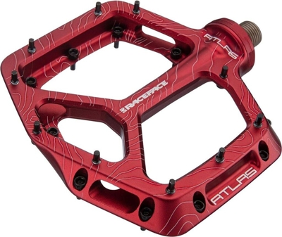 RACE FACE Pedales Atlas Rojo RFPD13ATL.RED COMPONENTES PEDALES MTB PLATAFORMA