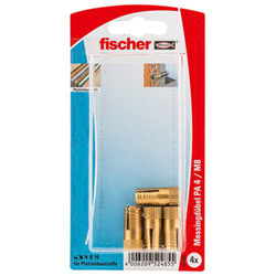 Fischer Messingdübel PA 4, 5 Stk. Dübel Messing Anker precio