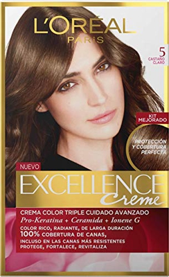 L'Oreal Excellence Creme Tinte Castaño Claro Nº 5