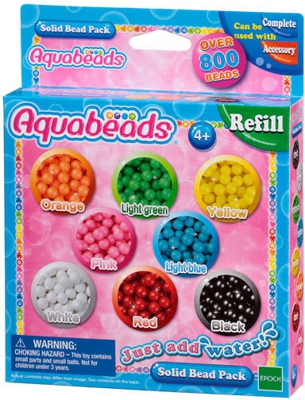 Aquabeads - Pack Abalorios Sólidos