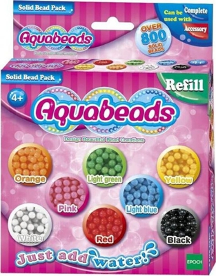 Aquabeads - Pack Abalorios Sólidos