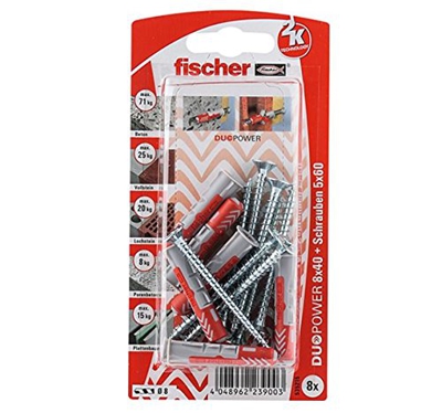 DUOPOWER 8X40 S K DE, Pasador