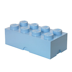 Ladrillo de almacenamiento de 8 espigas de LEGO, caja de almacenaje apilable, 12 l en oferta