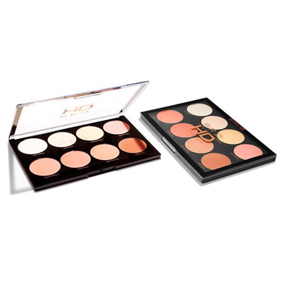Paleta De Iluminadores Hd Pro Amplified Makeup Revolution Mega...