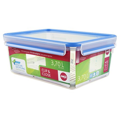 Emsa - Hermético Con Rejilla Escurridora Clip & Close