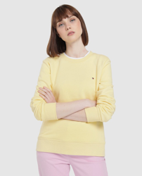 Tommy Hilfiger - Sudadera Amarilla De Mujer Con Manga Larga, precio y  características - Shoptize