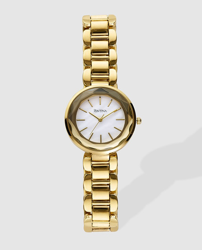 Pontina - Reloj De Mujer De Metal Dorado características