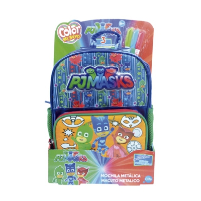 PJ Masks Color Me Mine Mochila Metálica