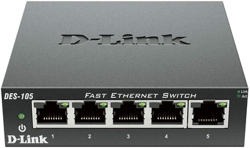 DES-105 Negro, Interruptor/Conmutador características