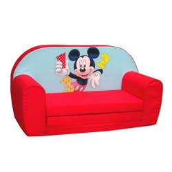 Mickey Mouse - Sofá Rojo características