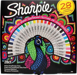 2058158 marcador 28 pieza(s) Multicolor Punta fina, Lápiz características