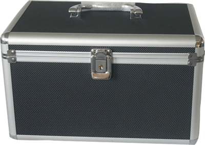 MEDIARANGE BOX71 Box case 200 discs Black Media storage case for 200 discs