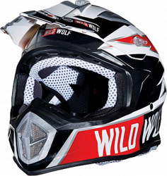 Shiro MX-912 Thunder Wild Wolf, casco cruzado precio