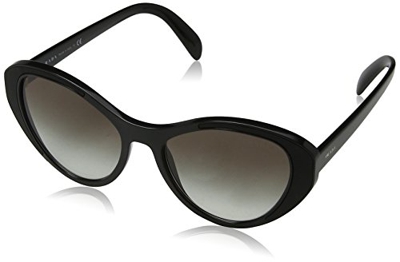 Prada - Gafas De Sol De Mujer Cat Eye Inyectadas En Negro