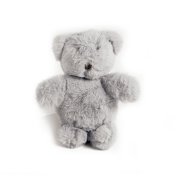 Pasito A Pasito - Llavero Oso De Peluche Inés Gris características