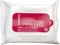Babaria Rosa Mosqueta toallitas desmaquilladoras (20 uds.) en oferta
